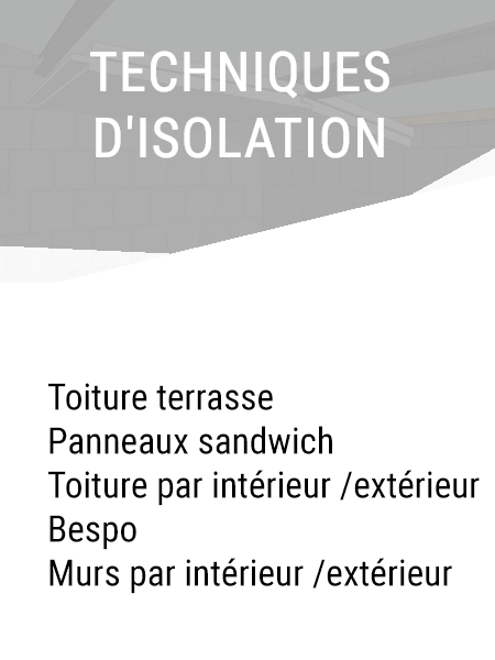 Techniques d’isolation